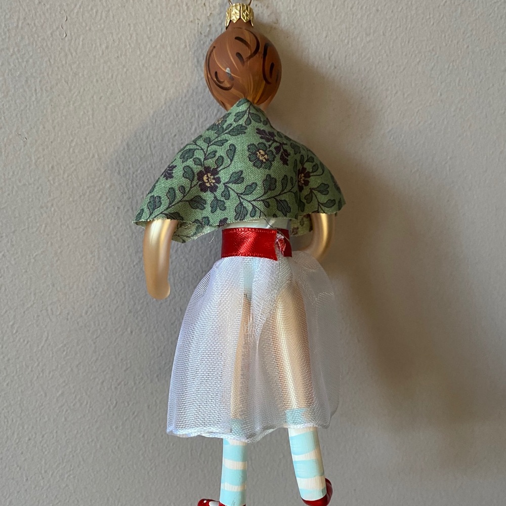 Lady Christmas ornament - Picture 3 of 4